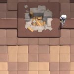 Skeleton game map clash royale template