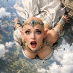 falling elven queen meme