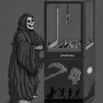 Grim Reaper Crane Game