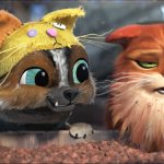 Puss In Boots Eating Perrito