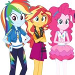 Equestria Girls trio