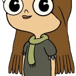 Sally Syrup in her Hairdown without her goggles