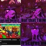 an ancient meme....RUINED | image tagged in zakaiodrak i fear no man,gametoons,roblox,coffin dance | made w/ Imgflip meme maker
