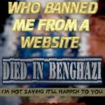 The last guy who banned me from a website