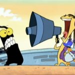 Katilda from Catscratch yelling SPARE