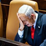 sad netanyahu