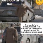 Alex Pretti kicks SUV