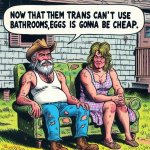 trans bathroom eggs