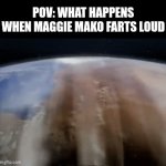 Why does Maggie Mako has a fart that's powerful enough to blow out everybody and thier eardrums within a 7km radius | POV: WHAT HAPPENS WHEN MAGGIE MAKO FARTS LOUD | image tagged in gifs,nightmare critters,maggie mako,silent hill vii drama,silent hill vii | made w/ Imgflip video-to-gif maker