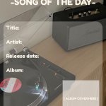 song of the day meme