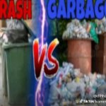 trash vs garbage