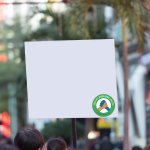 Blank SWU Protest Sign