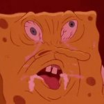 SpongeBob and Patrick trying not to sing goofy goober GIF Template