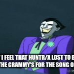 If you like KPDH, i respect your opinion + i don't care about Grammy anymore | HOW I FEEL THAT HUNTR/X LOST TO BILLIE EILISH AT THE GRAMMY'S FOR THE SONG OF THE YEAR | image tagged in gifs,grammy,kpop demon hunters,billie eilish,huntrix,memes | made w/ Imgflip video-to-gif maker