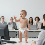 Stone Fat Boy Office workers Boss snicker laughing