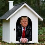 Donald Trump in the “White House”