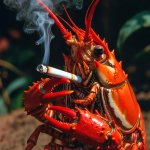Smoking Lobster