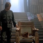 Stargate Cat on a Throne