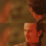 Gabriel looking back at something awful template