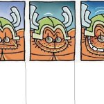 Dog Man Crud smiling