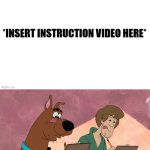 Shaggy And Scooby Watch An Instruction Video And Take Notes