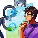 Alan Becker Victim Ragebait meme