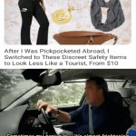 To look less like a tourist | image tagged in gifs,sometimes my genius is it's almost frightening,blank white template,memes,fashion,tourist | made w/ Imgflip video-to-gif maker