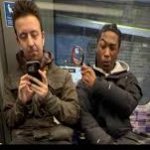 Looking at people phone prank