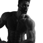 Gigachad no background