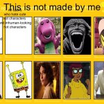 How ArielAriasPetzoldt and Illuminationfan  would make a T10CTDB meme towards me and KingRedSpyRedX | All users who hate cute hot characters  and inhuman-looking hot characters; This is not made by me; All Chelsea haters who think she is worse than Hitler and Covid | image tagged in my meme top 10 characters that deserve better,arielariaspetzoldt,illuminationfan,kingredspyredx,deviantart | made w/ Imgflip meme maker