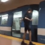 Imagine Having That Power ! | image tagged in gifs,underground,subway,super power | made w/ Imgflip video-to-gif maker