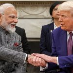 Modi-Trump bromance meme