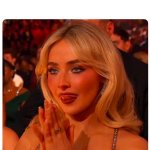 Sabrina Carpenter at the Grammy's