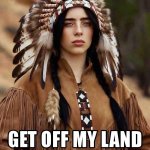 Billie Eilish Indian drag