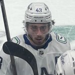 Quinn Hughes stare