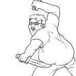 Leave the lady alone