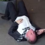 Barnaby Joyce on ground