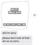 Accidental image (insert image) meme