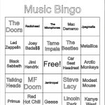 BlueCorn music bingo meme