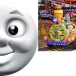 Thomas Face Scalextric Mexican Fair Rides