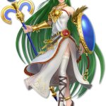 Lady Palutena (Green Haired Young Lady)