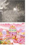 Rain VS Candyland