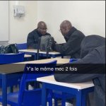 Y’a le même mec 2 fois
