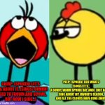 Peep and chirp singing