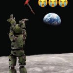 Springtrap on the moon