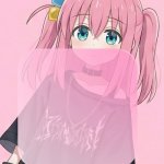 Femboy Miku bocchi announcement temp meme