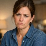 disappointed mom face