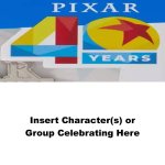which character celebrates 40 years of pixar ? meme
