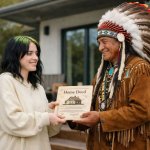 Billie Eilish gives land back