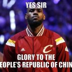 Glory to Lebron Jamess